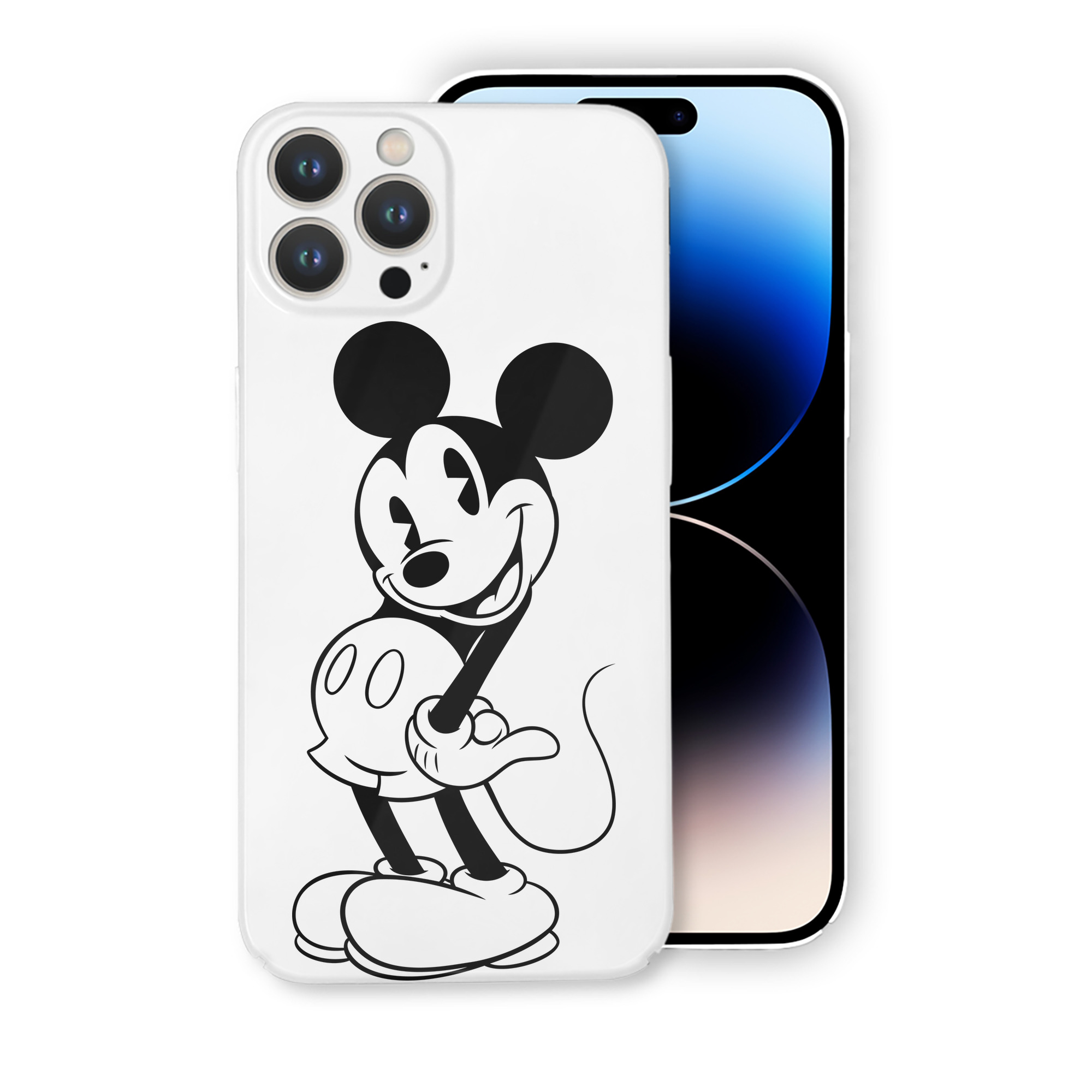 （画像用） ミッキーマウス Mickey Mouse 【iPhone 14シリーズ対応】ハードケース